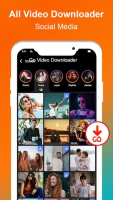 GoGo Video Downloader android App screenshot 2