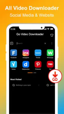 GoGo Video Downloader android App screenshot 4